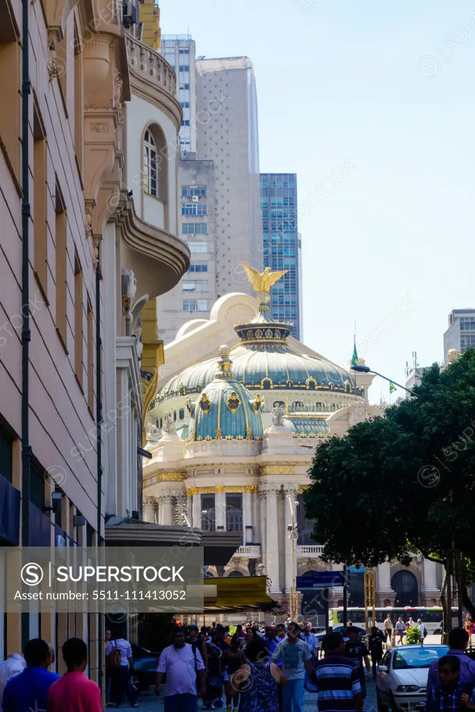 Rio de Janeiro, Centro, Theatro Municipal, Brazil