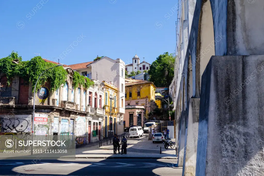 Rio de Janeiro, Centro, Santa Teresa, Arcos da Lapa, Brazil