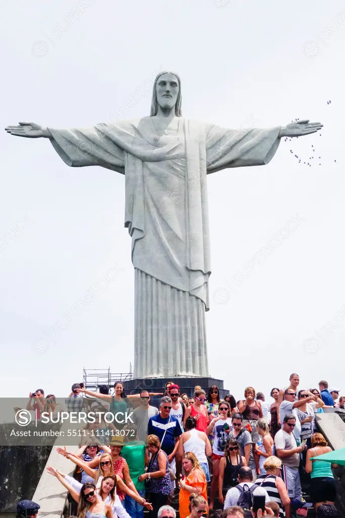 Rio de Janeiro, Parque Nacional da Tijuca, Cristo Redentor, Corcovado, Brazil