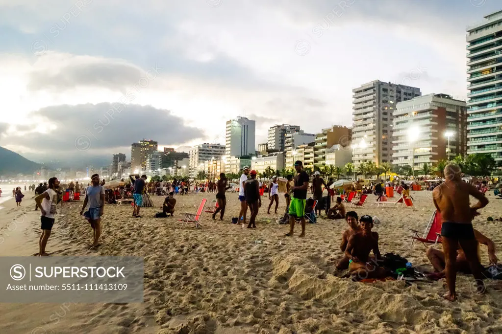 Rio de Janeiro, Ipanema Beach, Brazil