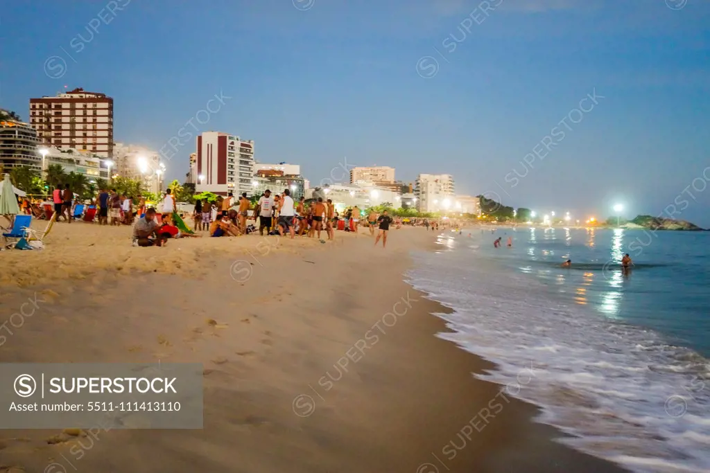 Rio de Janeiro, Ipanema Beach, Brazil