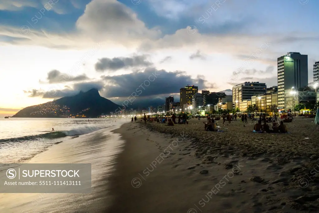 Rio de Janeiro, Ipanema Beach, Brazil