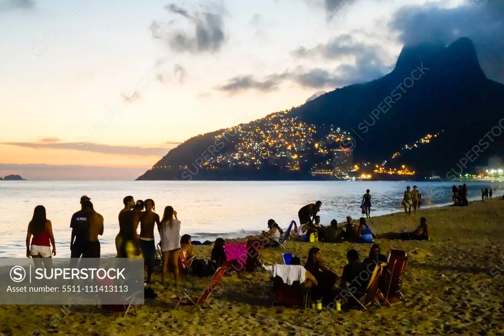 Rio de Janeiro, Ipanema Beach, Brazil