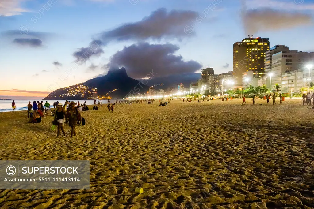 Rio de Janeiro, Ipanema Beach, Brazil