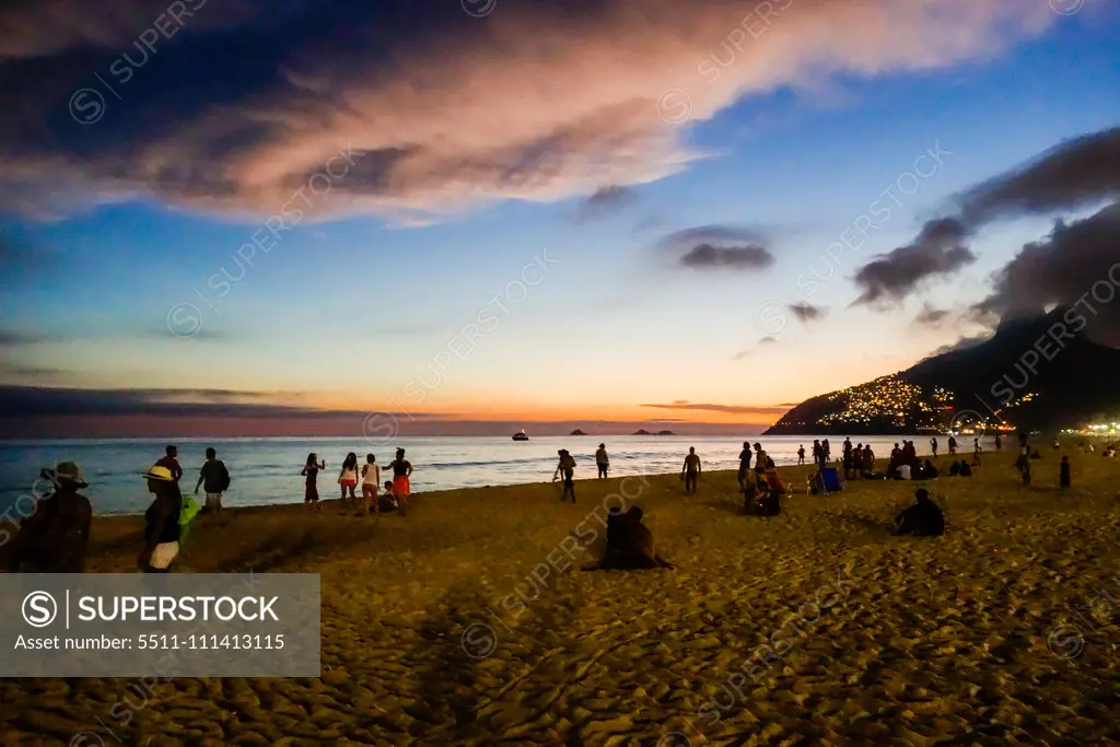 Rio de Janeiro, Ipanema Beach, Brazil