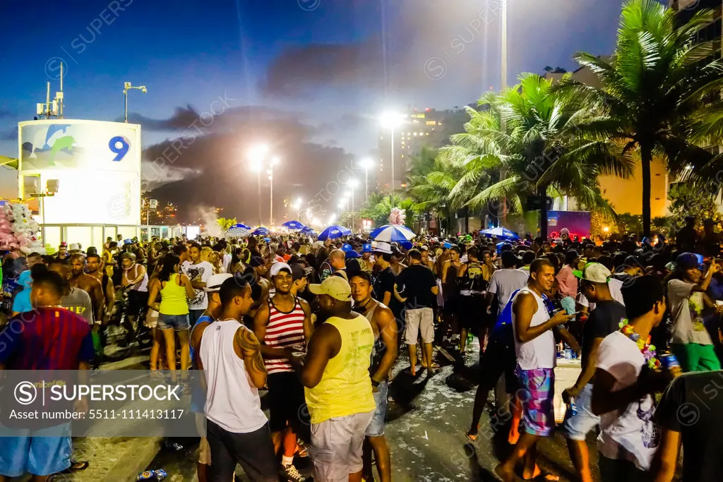 Rio de Janeiro, Ipanema Beach, Posto 9, Brazil