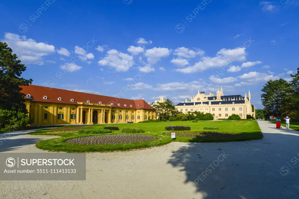 Castle Lednice, World Heritage Site, Czech Republic, Southern Morava, Lednice