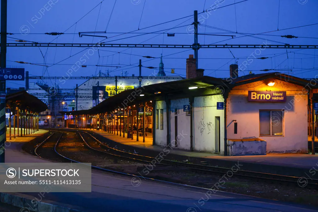 Brno, railway station, Czech Republic, Southern Morava