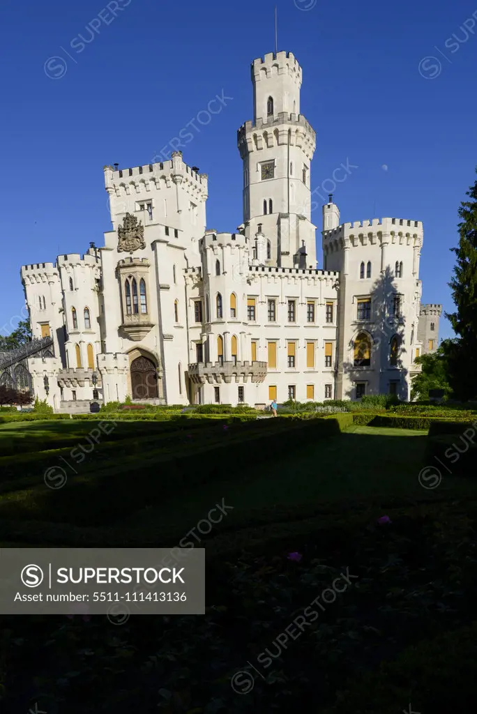 Castle Hluboka nad Vltavou, Frauenberg, Czech Republic, Southern Bohemia, Hluboca