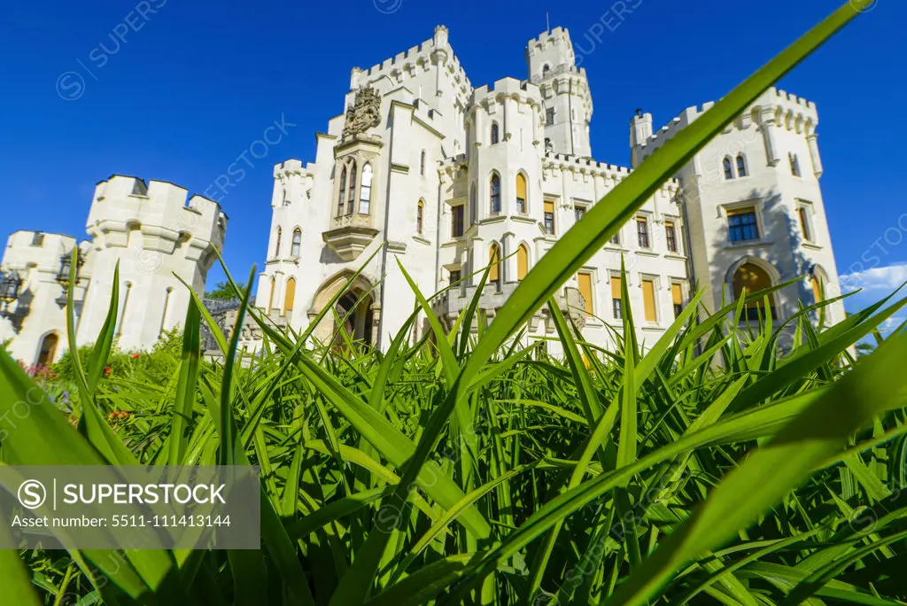 Castle Hluboka nad Vltavou, Frauenberg, Czech Republic, Southern Bohemia, Hluboca