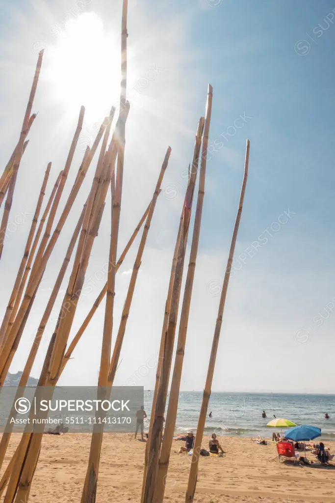 Beach of Roses, Costa Brava, Roses, Catalonia, Spain, Catalania