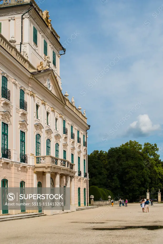 Esterhazy Palace, Schloss Esterhazy (Schloss Fertoed), UNESCO World Heritage, Hungary, Western Hungary, Fertoed