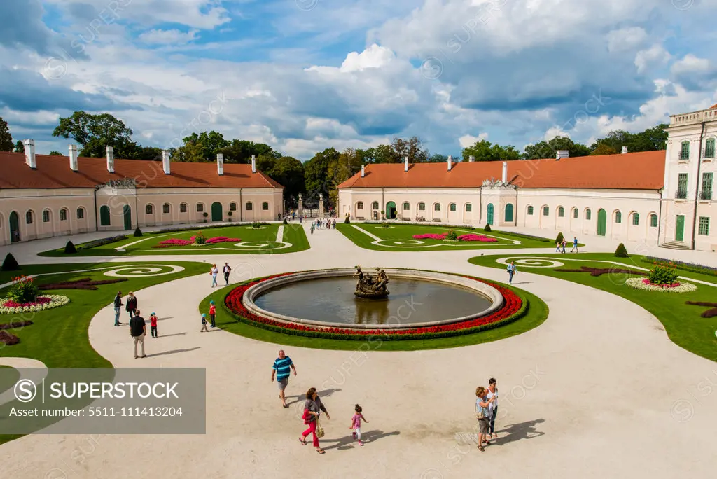 Esterhazy Palace, Schloss Esterhazy (Schloss Fertoed), UNESCO World Heritage, Hungary, Western Hungary, Fertoed