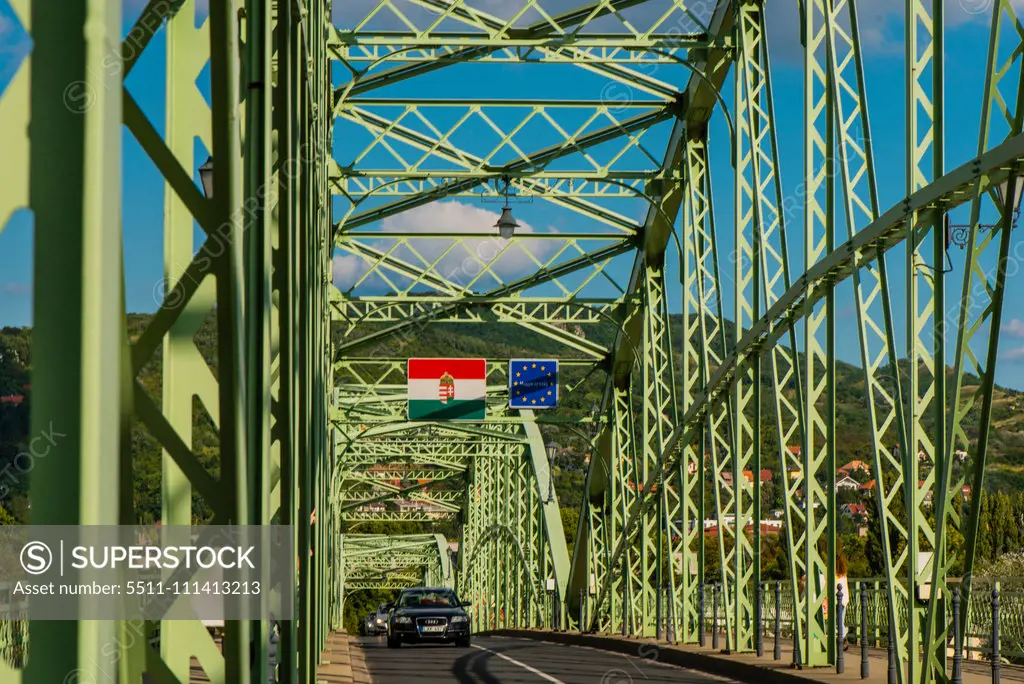 Esztergom, Hungary, Maria Valeria Bridge, Western Hungary