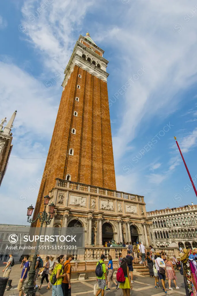 Campanile, Piazza San Marco, Venice, Venetia, Italy