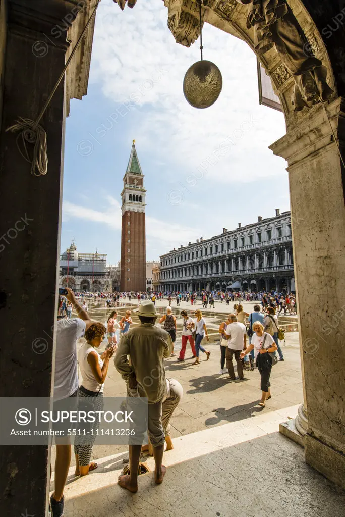 Campanile, Piazza San Marco, Venice, Venetia, Italy