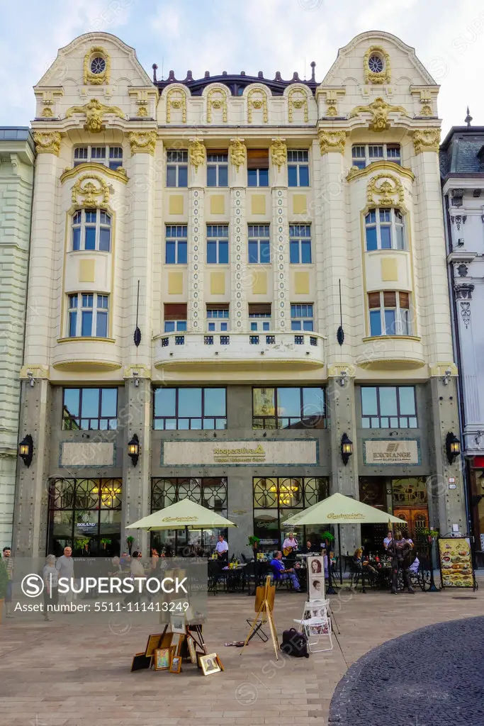 Slovakia, Bratislava, Pressburg, capital city, old town, city center