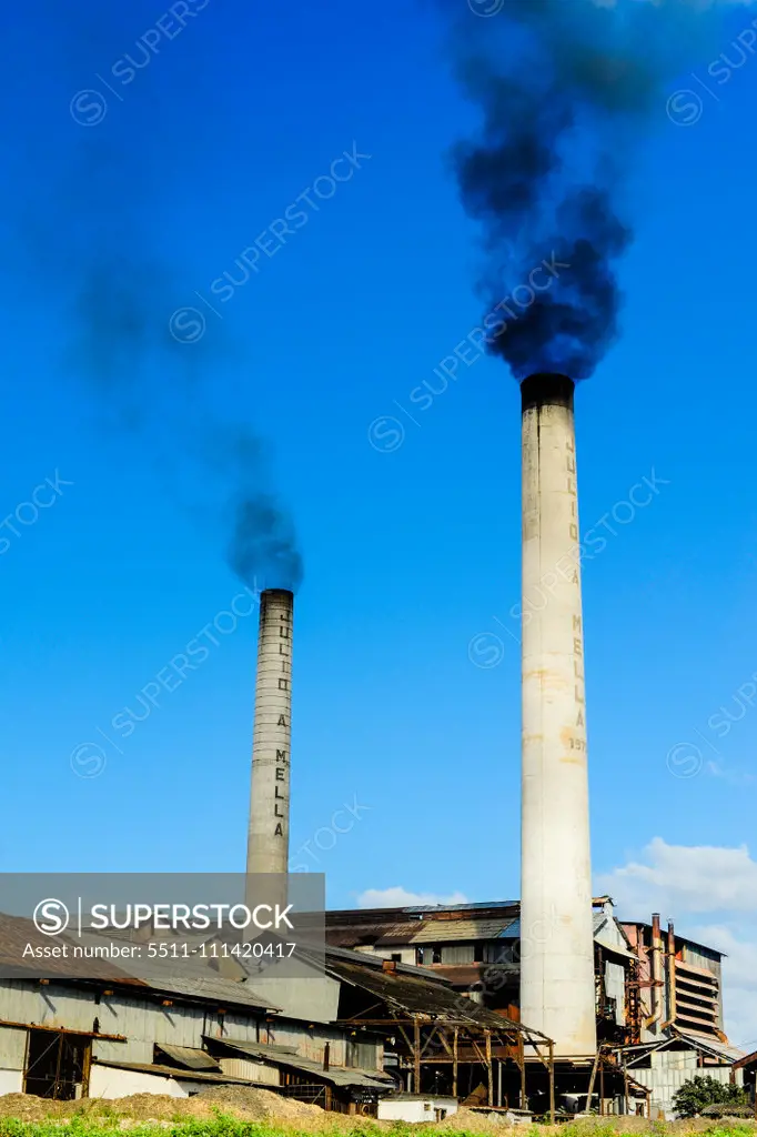 Cuba, Guantanamo, Baracoa, sugar factory