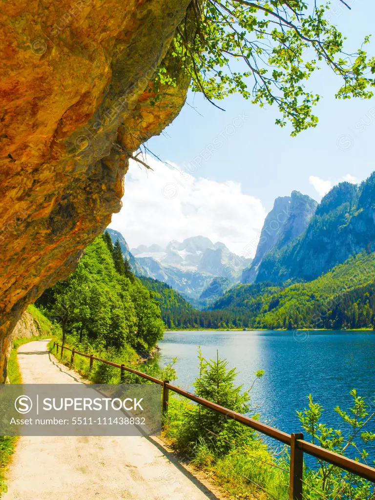 Lake Gosau, Austria, Upper Austria, lakes, Gosausee