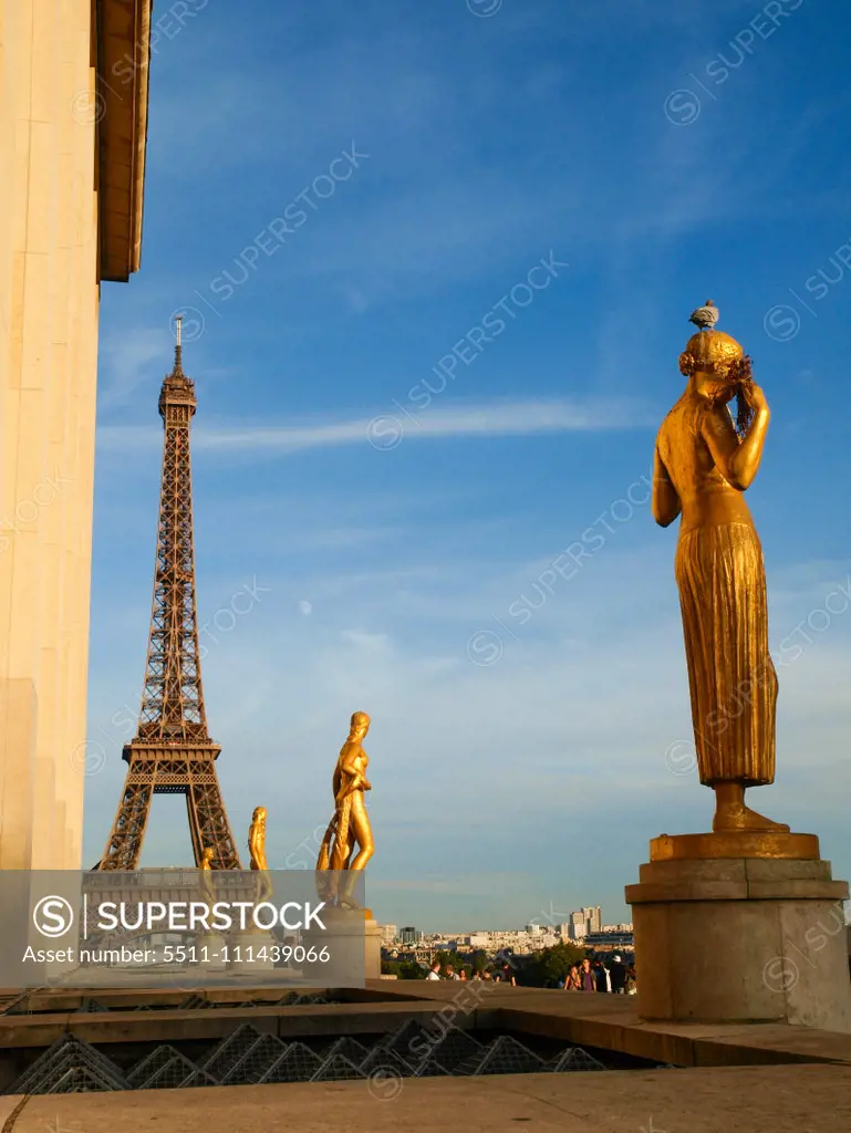 Paris, Eiffel Tower, Tour Eiffel, Trocadero, France