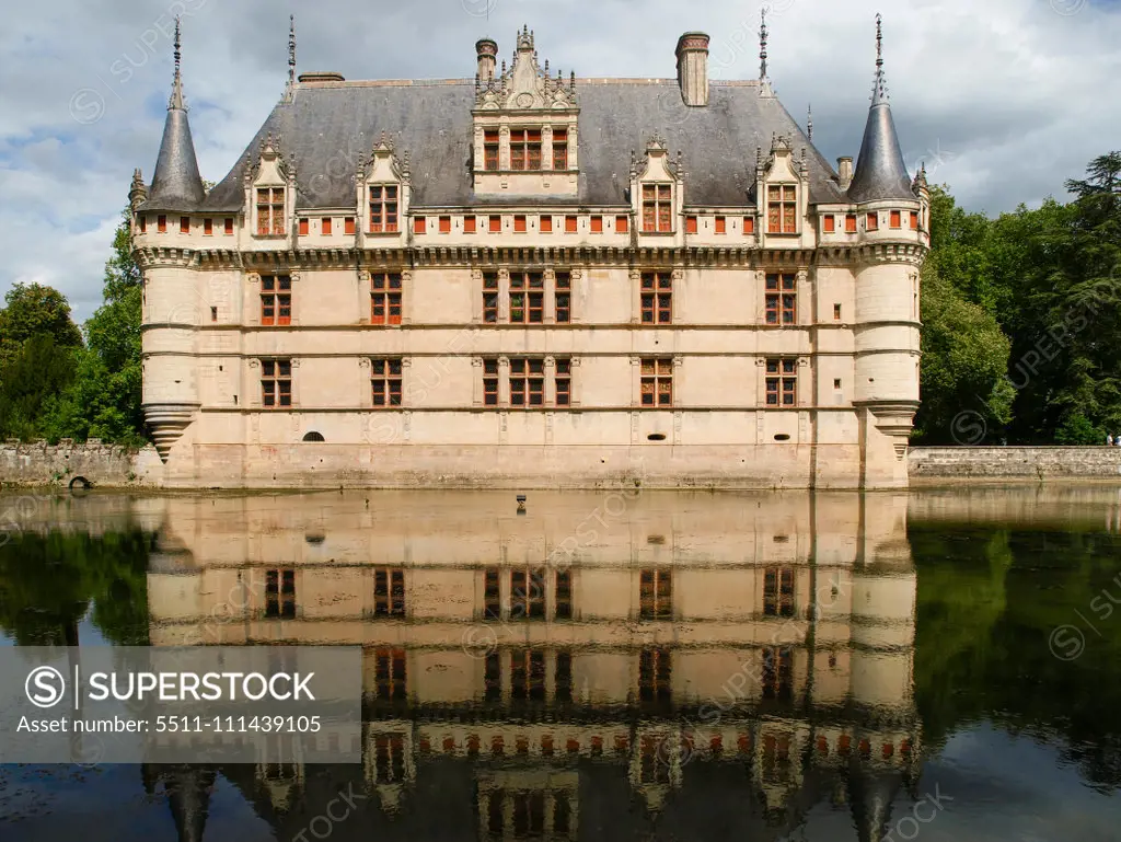 Chateau d Azay le Rideau, France, Loire Valley, Azay le Rideau