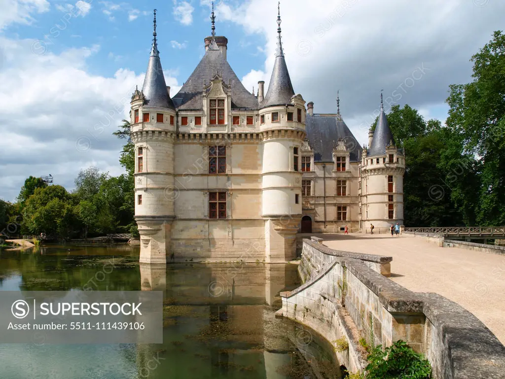 Chateau d Azay le Rideau, France, Loire Valley, Azay le Rideau