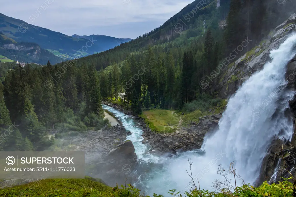 Krimmler Falls, Salzburger Land, Austria