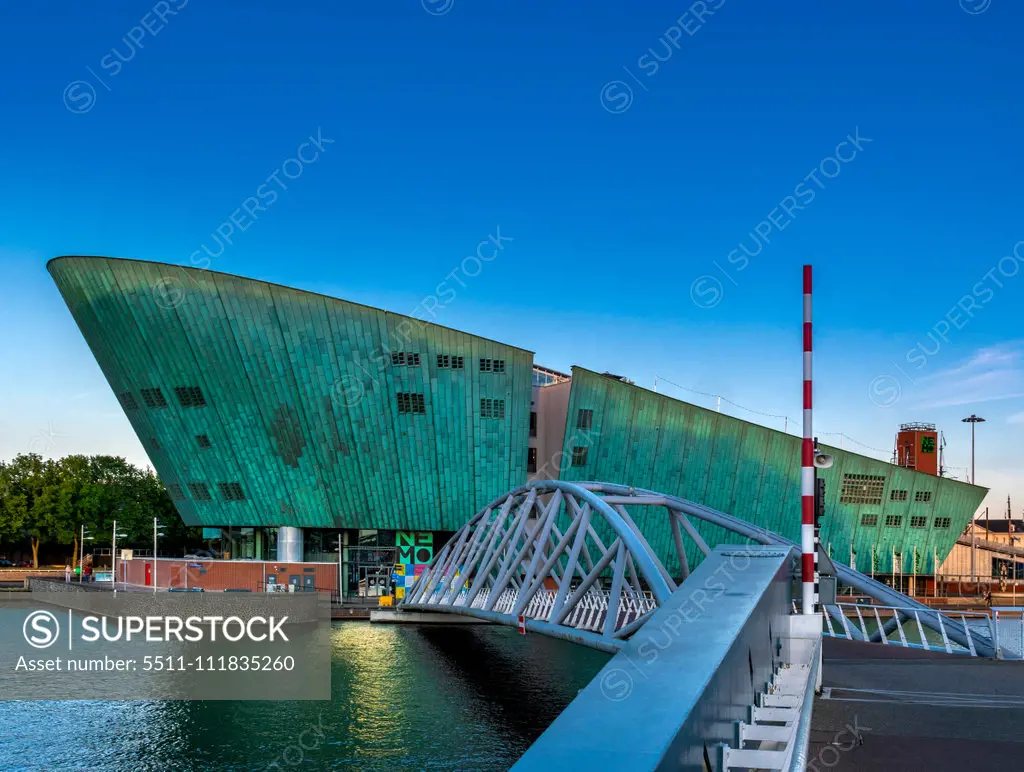 NEMO Science Museum in Amsterdam, Netherlands