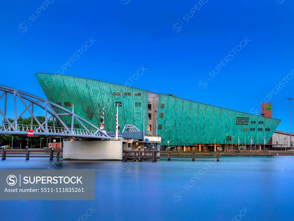 NEMO Science Museum in Amsterdam, Netherlands