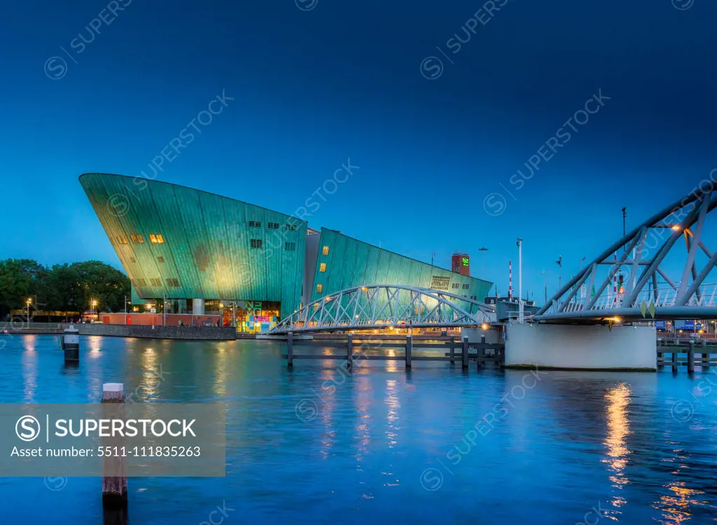 NEMO Science Museum in Amsterdam, Netherlands