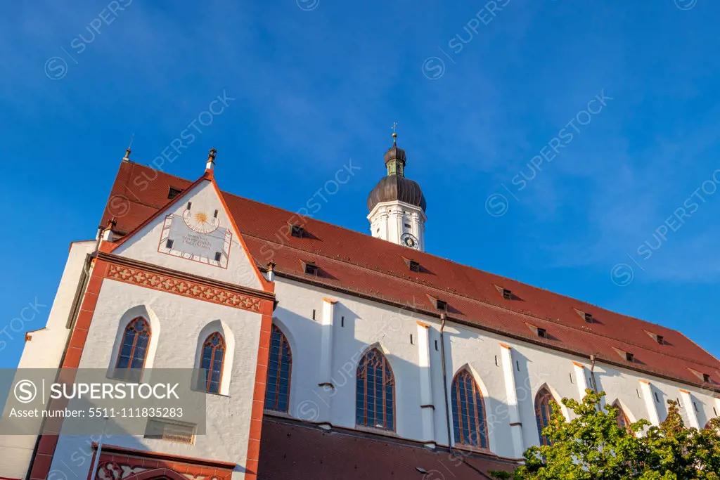 Parish church of the Assumption, Landsberg am Lech, Bavaria, Germany