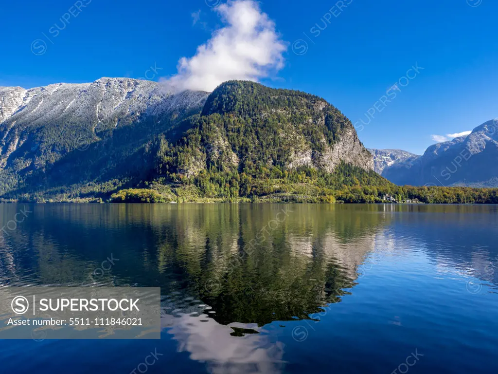 Hallstätter See, Salzkammergut, Oberösterreich, Österreich, Europa;Lake Hallstatt, Salzkammergut, Austria, Europe