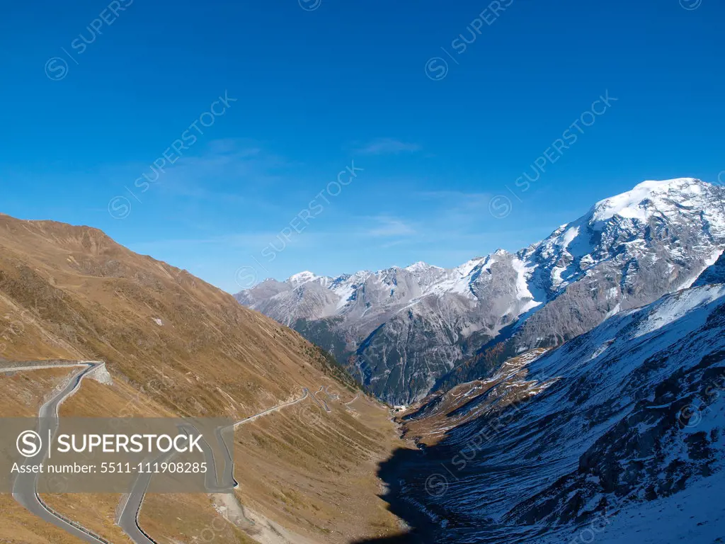 Stilfser Joch, South Tyrol, Italy;Stilfser Joch, South Tyrol, Italy