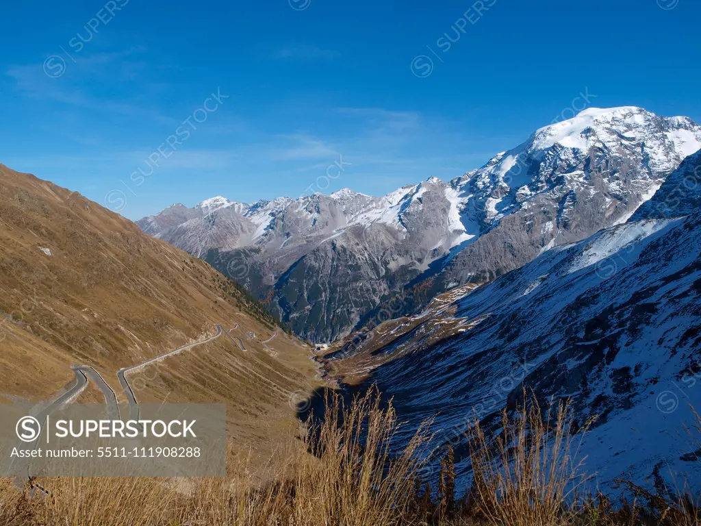 Stilfser Joch, South Tyrol, Italy;Stilfser Joch, South Tyrol, Italy