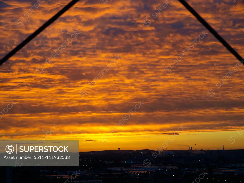 Sunset, Austria, Vienna