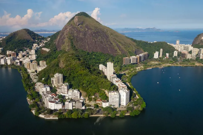 Rio de Janeiro, Lagoa Rodrigo de Freitas, Brazil