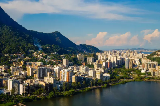 Rio de Janeiro, Lagoa Rodrigo de Freitas, Brazil