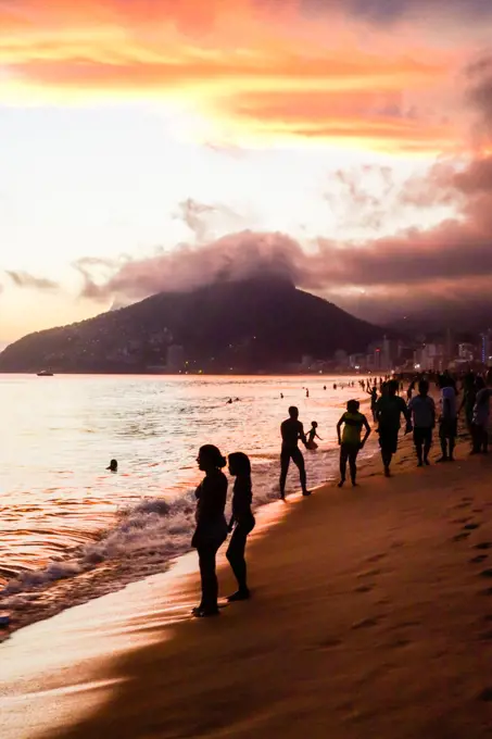 Rio de Janeiro, Ipanema Beach, Brazil