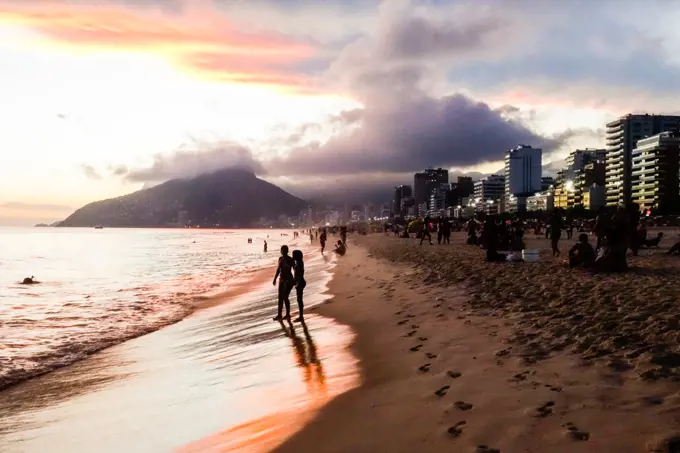 Rio de Janeiro, Ipanema Beach, Brazil