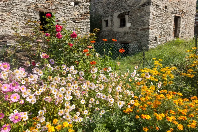 Stone house, Tessin, near Lago Maggiore, Switzerland