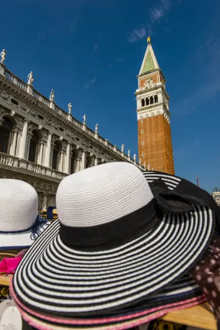 Campanile, Piazzetta San Marco, Venice, Venetia, Italy