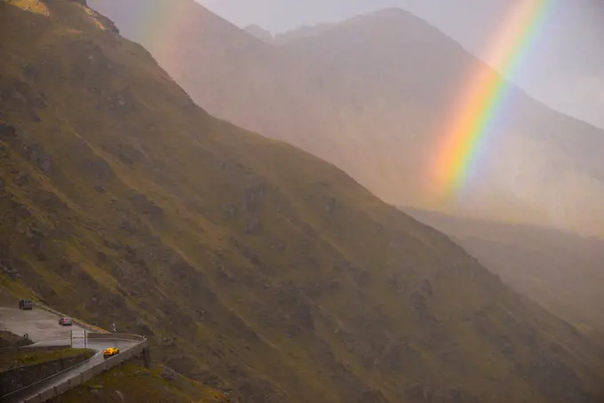 Stelvio Pass, Passo dello Stelvio, Stilfser Joch, Area Leader, Ortler Alps, Val Venosta, South Tyrol, Italy, Europe