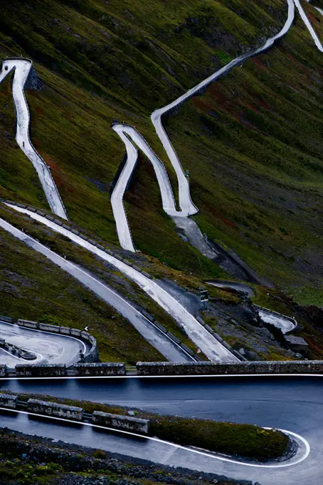 Stelvio Pass, Passo dello Stelvio, Stilfser Joch, Area Leader, Ortler Alps, Val Venosta, South Tyrol, Italy, Europe