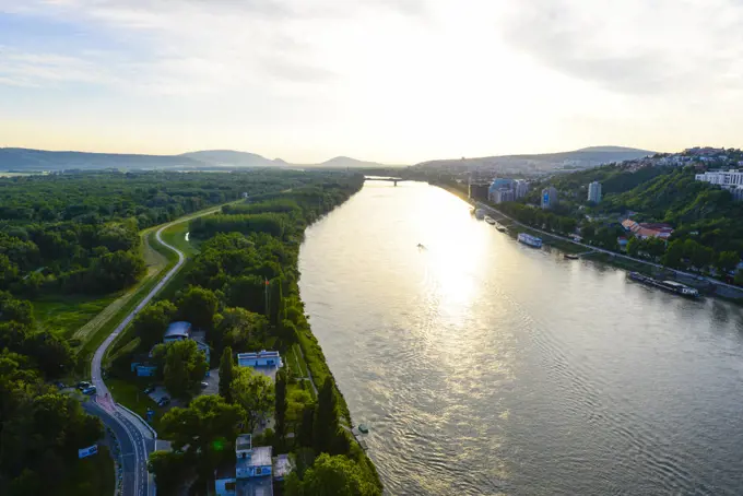 Bratislava, river Danube, Slovak Republic, Pressburg