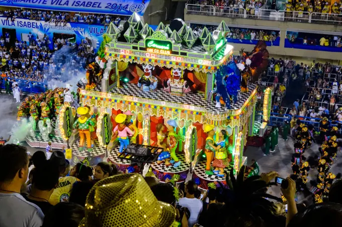 Rio de Janeiro, carnival, Sambadromo, Brazil