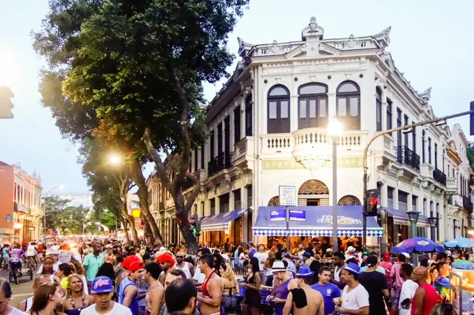 Rio de Janeiro, Lapa, street carnival, Brazil