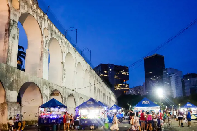 Rio de Janeiro, Centro, Arcos da Lapa, Brazil