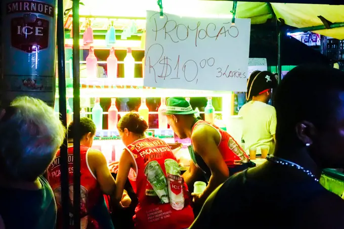 Rio de Janeiro, Lapa, street carnival, Brazil