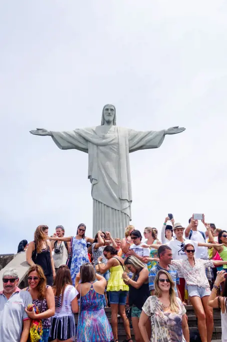 Rio de Janeiro, Parque Nacional da Tijuca, Cristo Redentor, Corcovado, Brazil