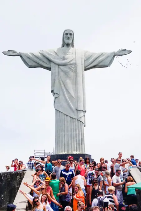 Rio de Janeiro, Parque Nacional da Tijuca, Cristo Redentor, Corcovado, Brazil